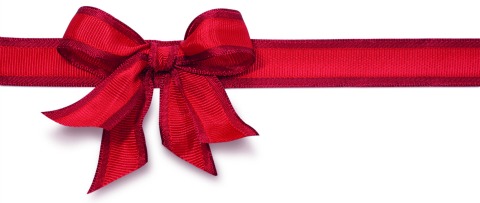 Red Christmas Ribbon