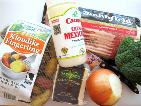 Ingredients for Poutine Bites on ShockinglyDelicious.com