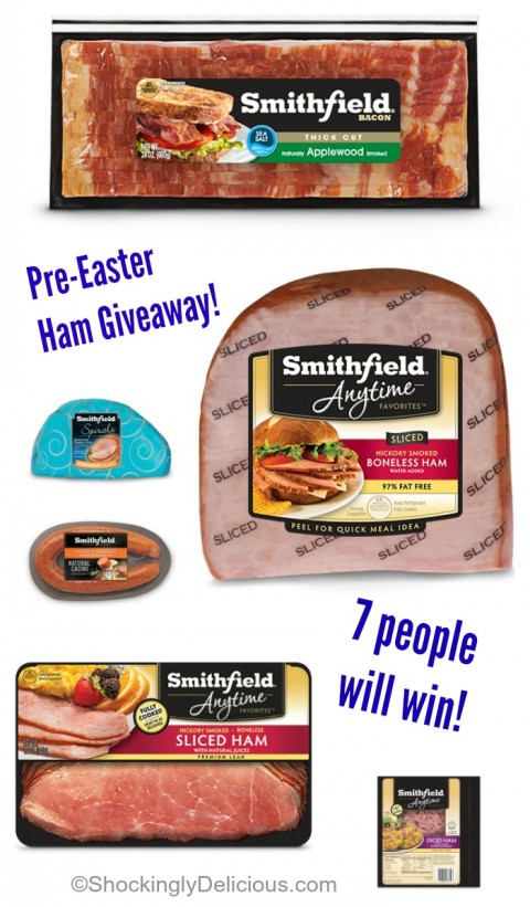 Pre-Easter Ham #Giveaway on ShockinglyDelicious.com