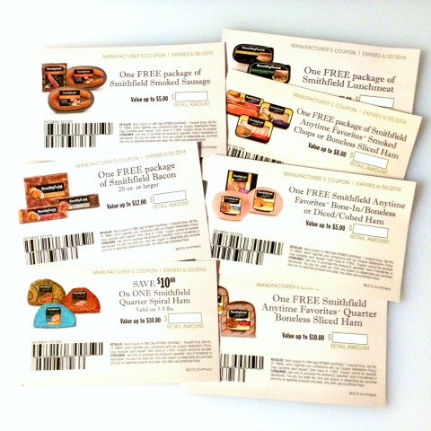 Smithfield ham and pork coupon giveaway on ShockinglyDelicious.com