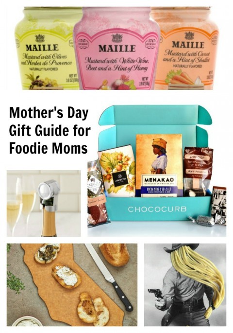 Mother's Day Gift Guide for Foodie Moms from ShockinglyDelicious.com