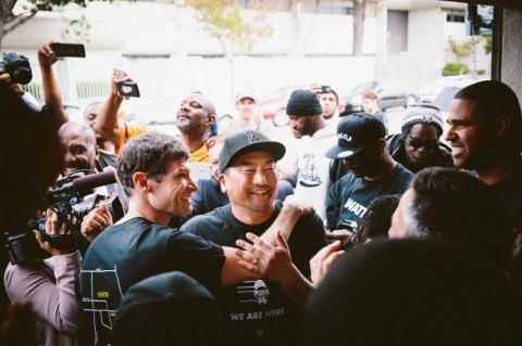 Ribbon cutting at LocoL ©Audrey Ma