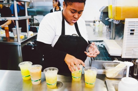 Staff member at LocoL  ©Audrey Ma