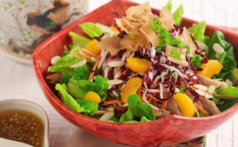 Classic Chinese Chicken Salad, by chef Katie Chin from her new cookbook