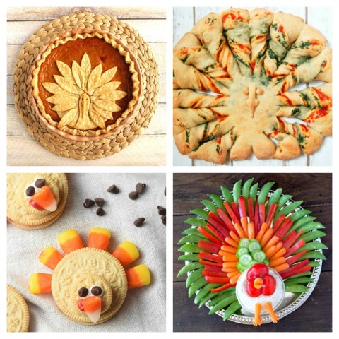 Holiday humor that you can eat! Delicious turkey-shaped foods to amuse and delight for Thanksgiving time. From appetizers to dessert, and the day-after sandwich, we have it covered!