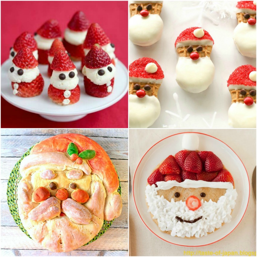 Santa Shaped Food For Holiday Festivities Shockingly Delicious