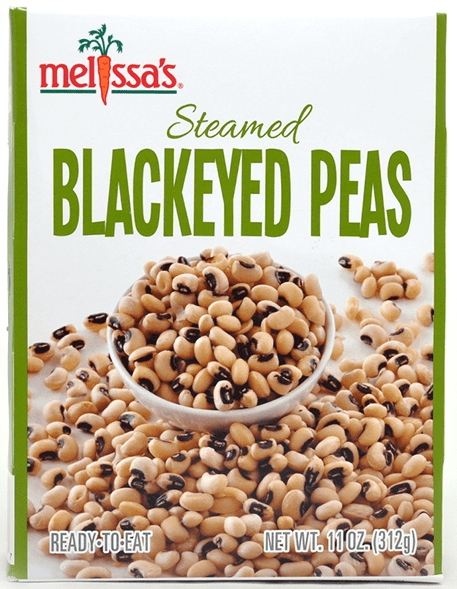 Steamed Black-Eyed Peas package front