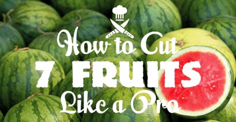 How to Cut-7 Fruits Like a Pro -- pomegranate, watermelon, coconut, passion fruit, pineapple, mango and dragon fruit. It's easy once you know the tricks.