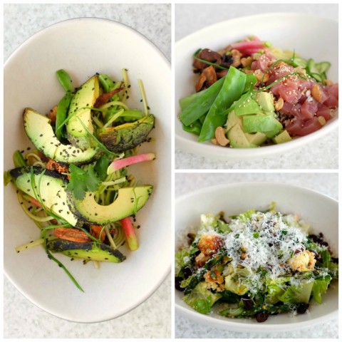 Spring has sprung at True Food Kitchen, with new seasonal menu items, and I wanted to dive head-first into several of them: Poke Bowl, Torched Avocado, Artichoke Pizza, Pan Roasted Chicken, Spring Vegetable Salad, Coconut Flan. 