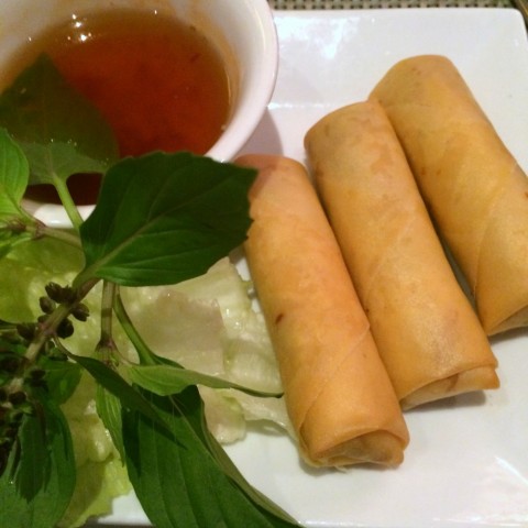 Eggrolls at Au Lac Restaurant in Downtown L.A. on ShockinglyDelicious.com