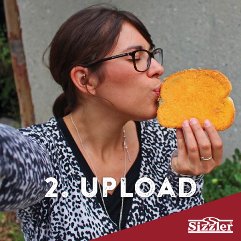 SizzlerCheeseToast selfie contest.com