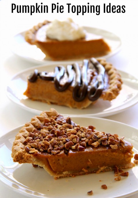 Pumpkin Pie Topping Ideas on Shockingly Delicious