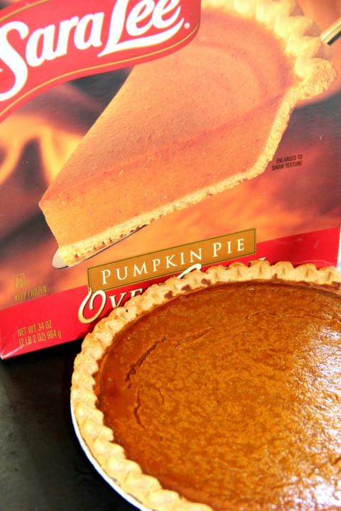 Sara Lee Pumpkin Pie baked and ready Sara Lee Pumpkin Pie baked and ready