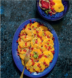 Moroccan-Spiced Orange Slices in Orange Blossom Water