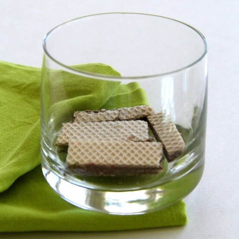 Start with Loacker wafers for Cookies and Cream Parfait