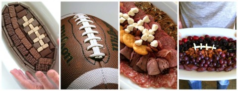 Football Food: There's nothing more fun for game watching than football food -- food shaped like a football. Here are some original ideas for easy, creative recipes, and more resources to help you feed your friends. 