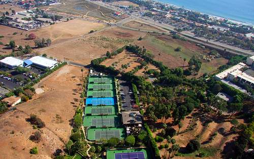 Aerial view of The Malibu Racquet Club
