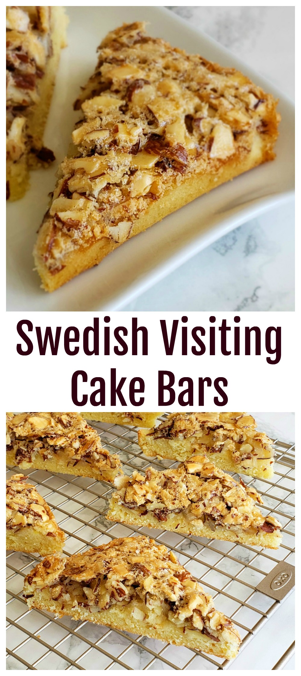 Swedish Visiting Cake Bars recipe on ShockinglyDelicious.com