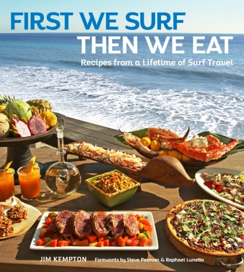 First We Surf Then We Eat cookbook cover