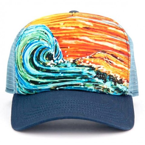 Sunset Surf hat by Abby Paffrath Art-4-All