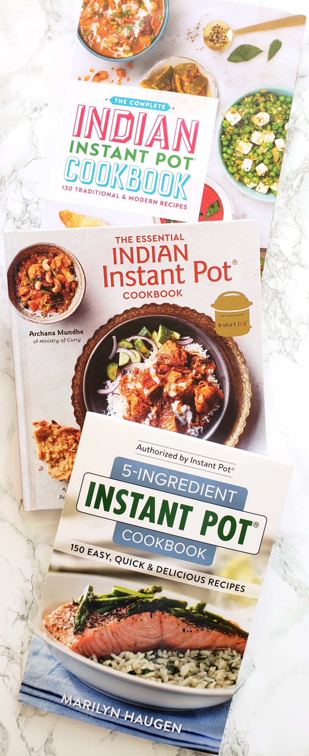 3 Instant Pot cookbooks