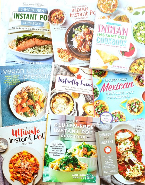 Instant Pot cookbooks on ShockinglyDelicious.com 2018