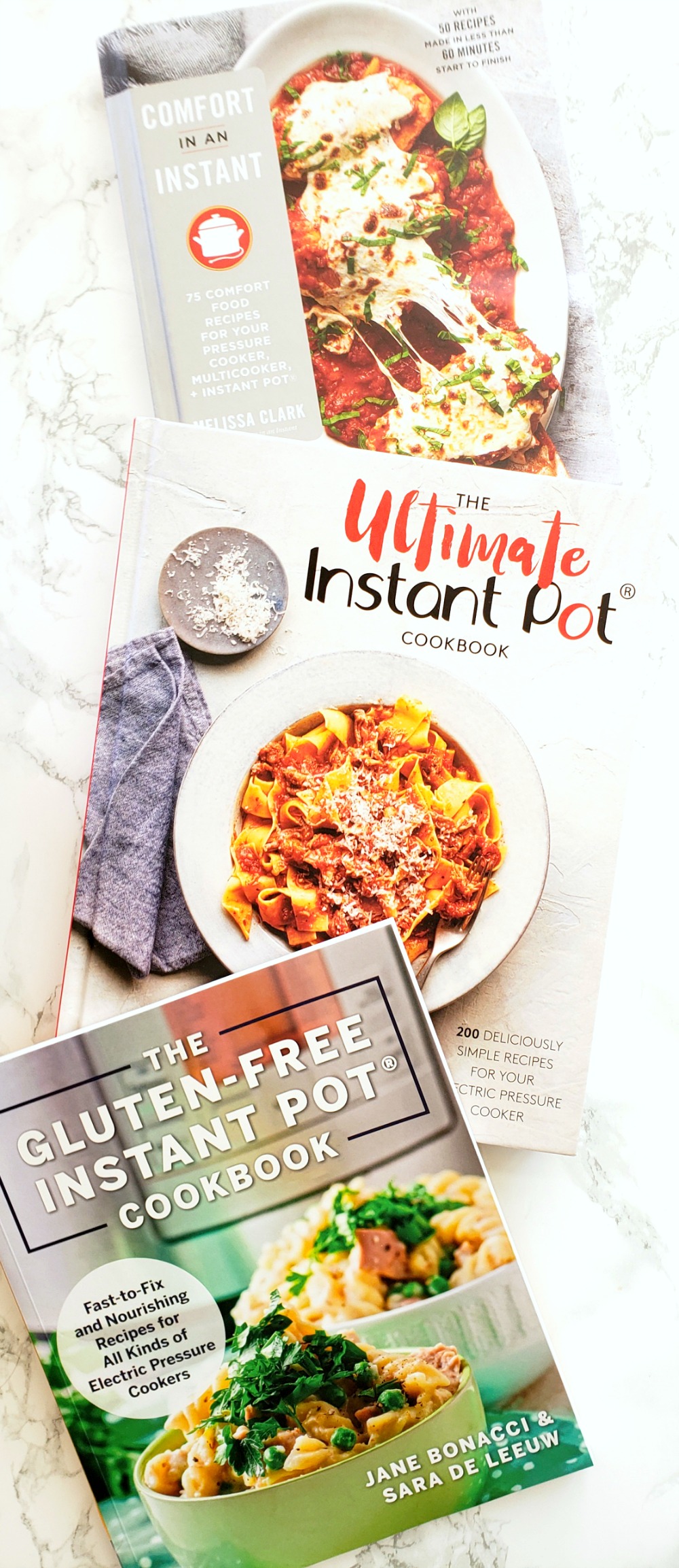 Instant Pot cookbooks