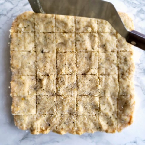 Rosemary Shortbread cut into 36 pieces