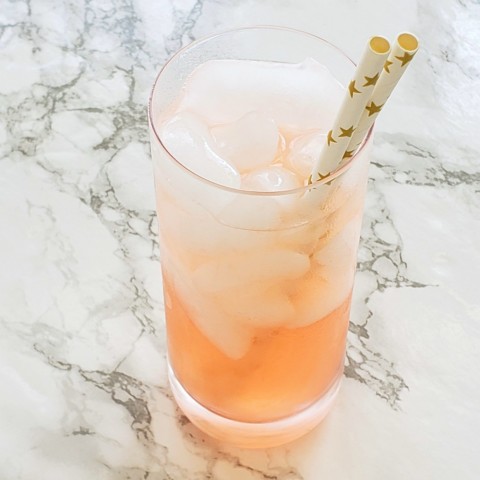 Guava Lemonade takes a classic beverage and amps it up with another tropical idea thanks to guava syrup, which supplies both flavor and sweetness. Use still water or sparkling water -- your choice. And be sure to serve it in tall, pretty glasses!