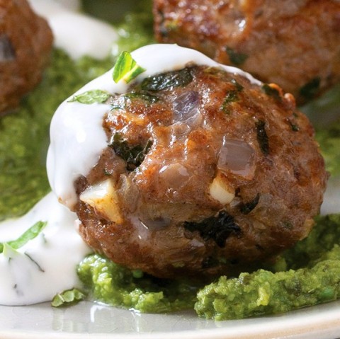 Lamb Meatballs in the Instant Pot easy recipe on ShockinglyDelicious.com