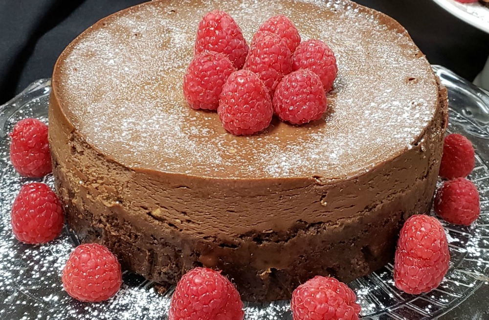 Double Chocolate Fudge Cheesecake in the Instant Pot
