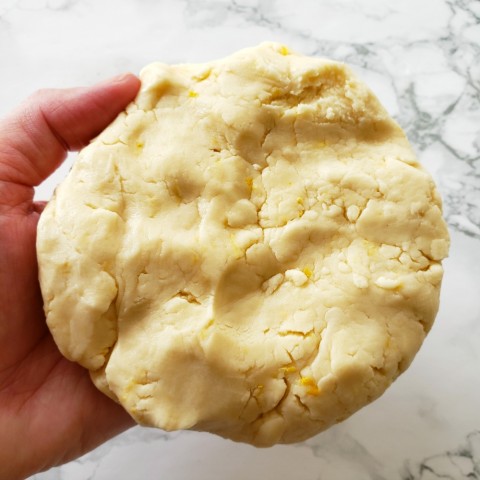 Make the Lemon-Vanilla Shortbread Dough on ShockinglyDelicious.com