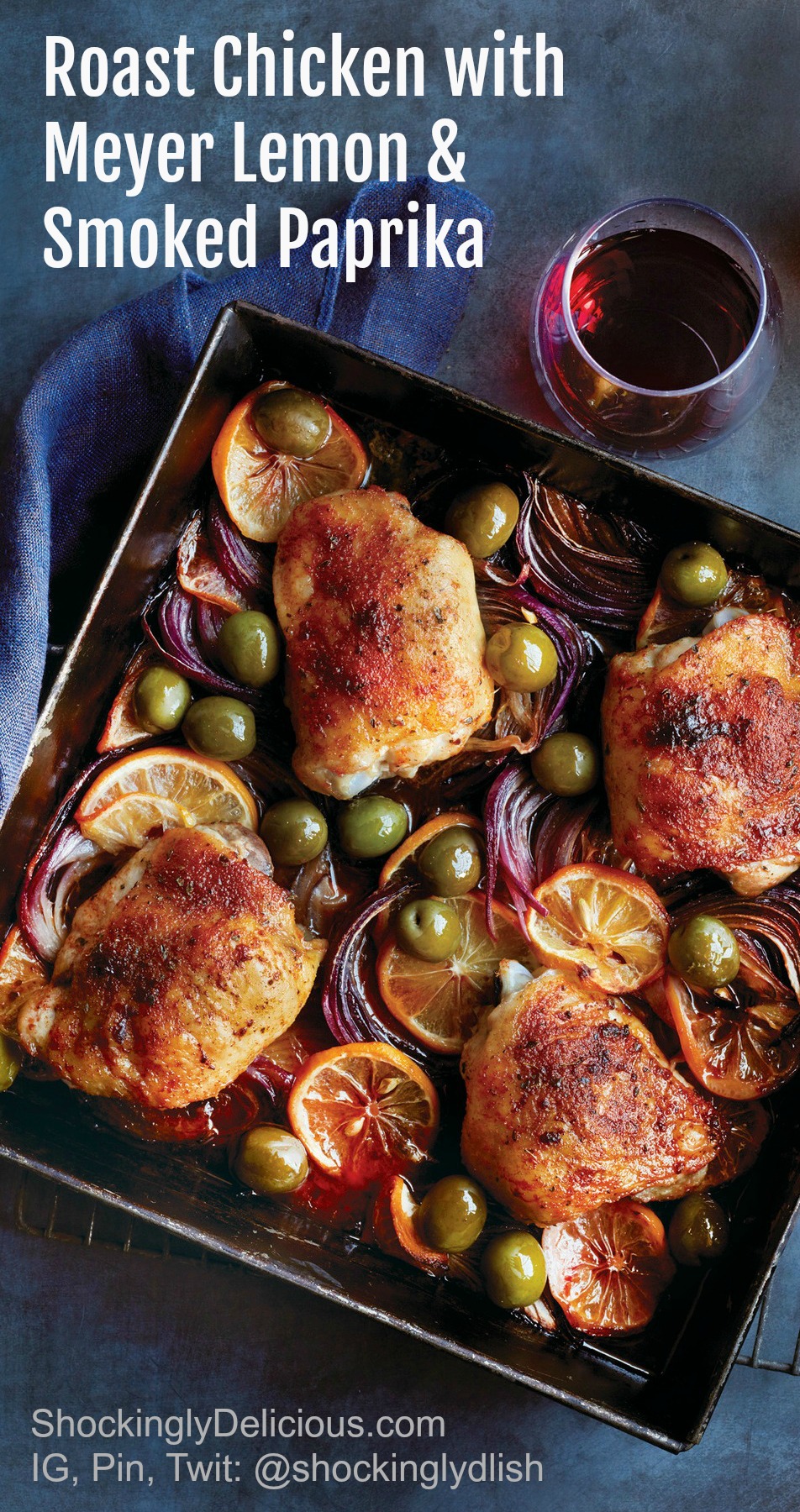 Roast Chicken with Meyer Lemon and Smoked Paprika easy recipe