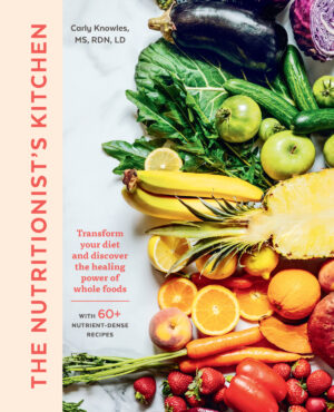 The Nutritionist's Kitchen Book Cover by Carly Knowles