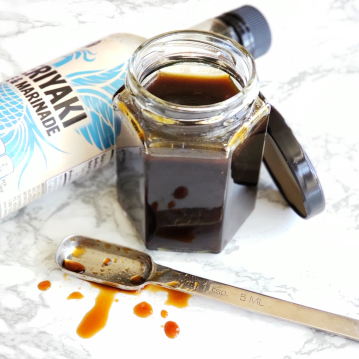 Homemade Teriyaki Sauce is 5 minutes away with a few pantry and fridge staples, and a quick simmer on the stove. Bright with garlic and ginger, this one sings!